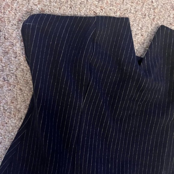 NWT Anthropologie strapless pinstripe dress - Picture 4 of 6